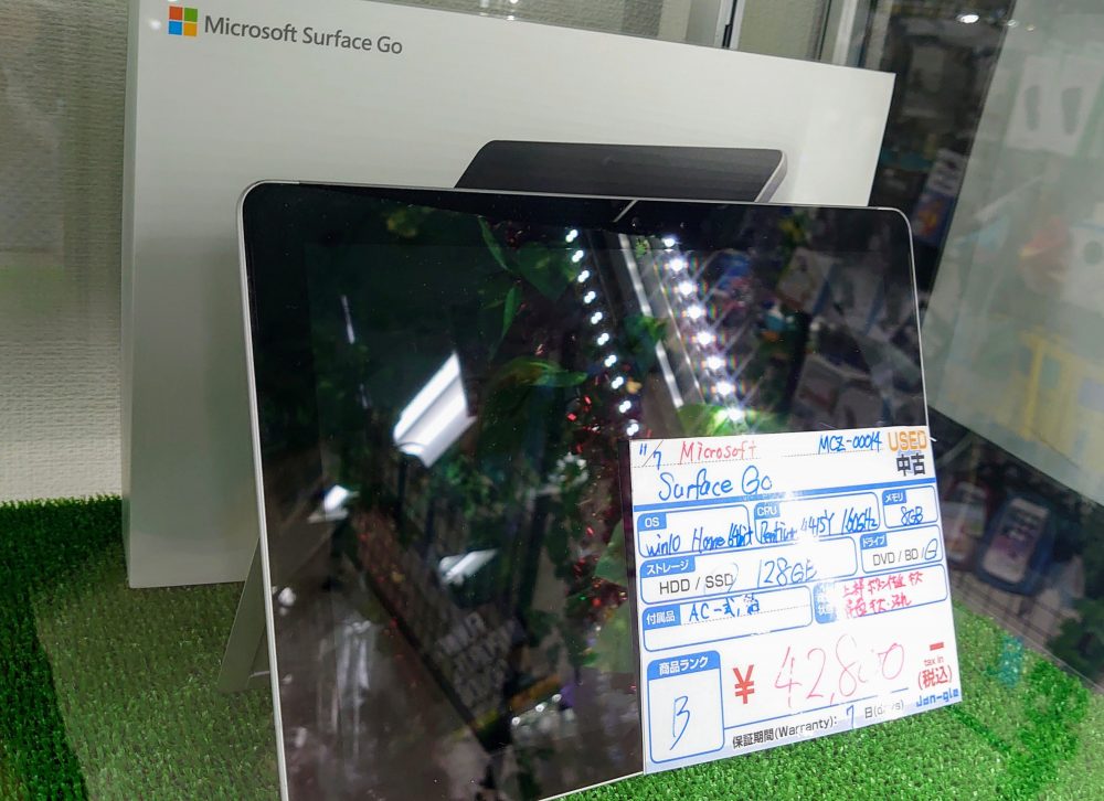 秋葉原のジャングルで8GB/128GB版Surface Goが税込42,800円など【Surfaceいろいろ】