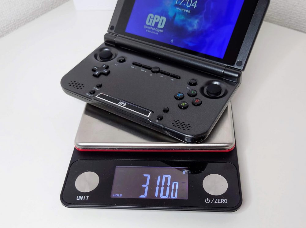 衝撃特価 XD GPD Android 青 折り畳み携帯エミュレータゲーム機 