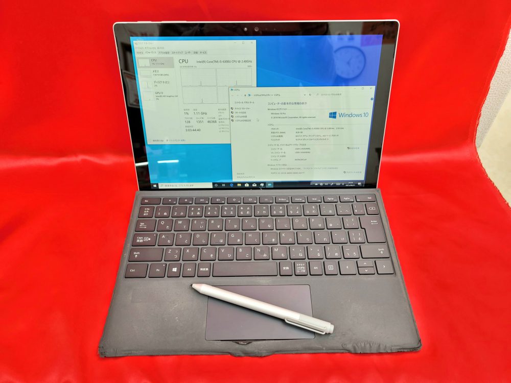 タイプカバーとペン付き中古Surface Pro 4が39,800円！【PCコンフル】