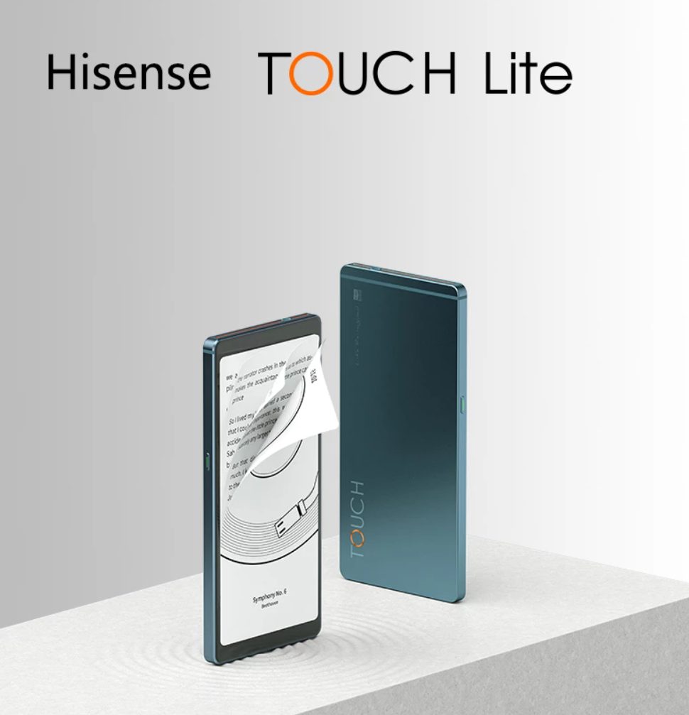ハイセンスから電子ペーパー搭載Android音楽プレーヤー登場！【Hisense Touch Lite】