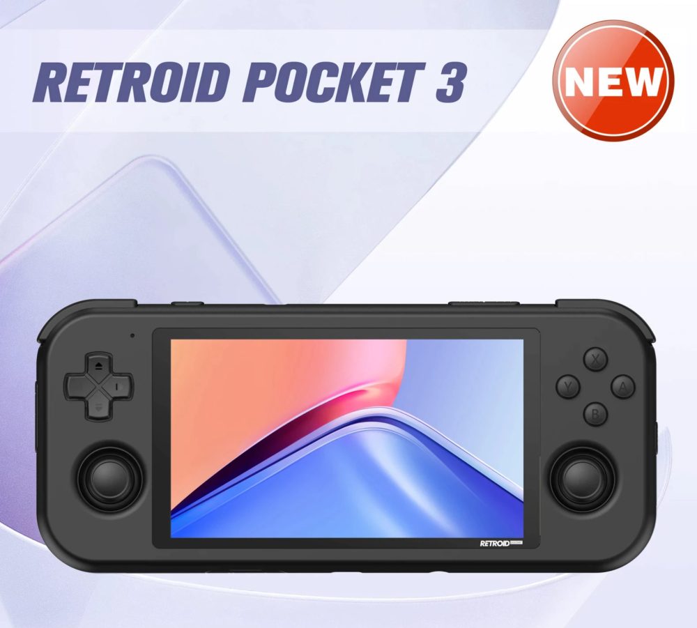 特別オファー Retroid Pocket 3+ クリアブルー レトロイド 携帯用ゲーム本体