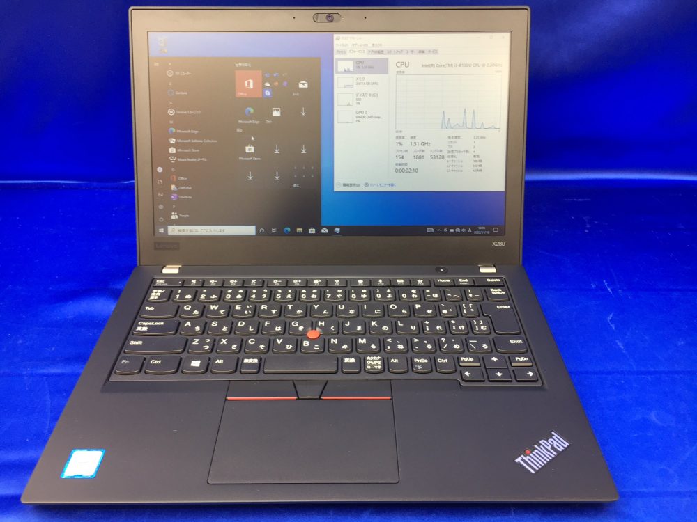 【ジャンク品】Thinkpad X280 第8世代Core i3 FullHD
