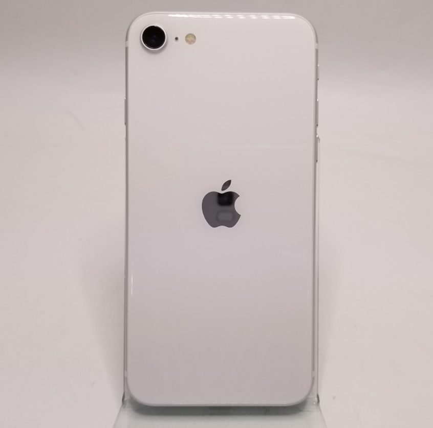 美品Apple iPhone SE2 64GB ホワイト/新品バッテリー/特典付