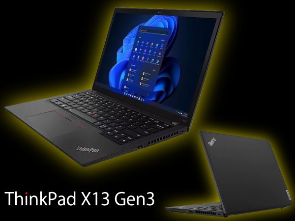 メモリ16GBThinkPad X13 Gen 3 21BQ-S8D400