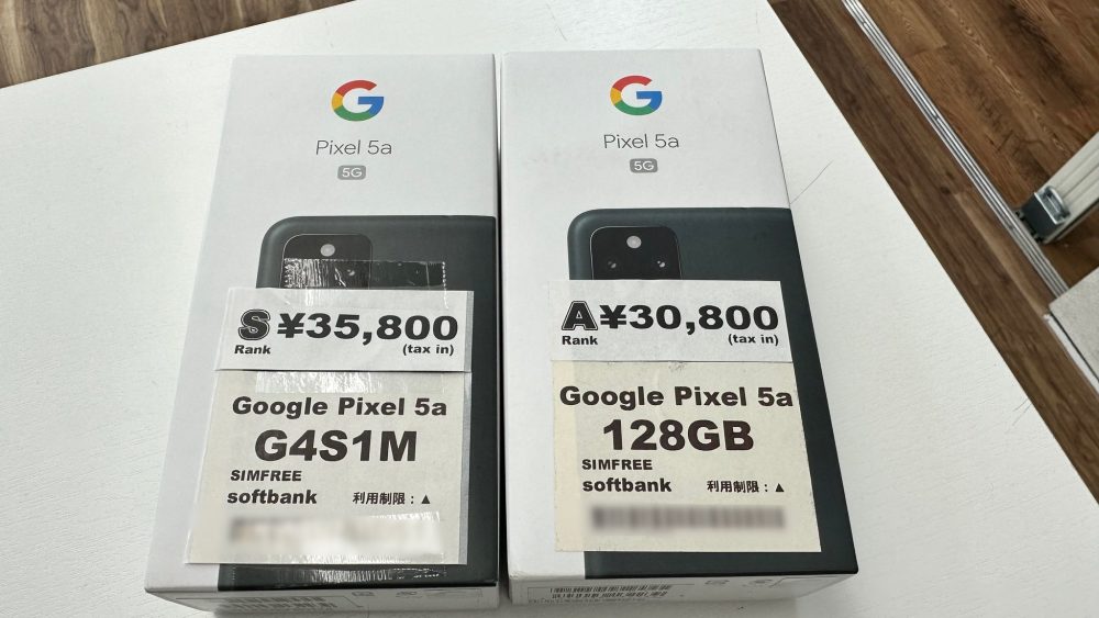 Redmi Note 9T中古が13,800円、Pixel 5が29,800円でセール開始