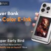 E Inkディスプレイ搭載のモバイルバッテリー「MagInk」登場！画像表示やMagSafe対応が特徴