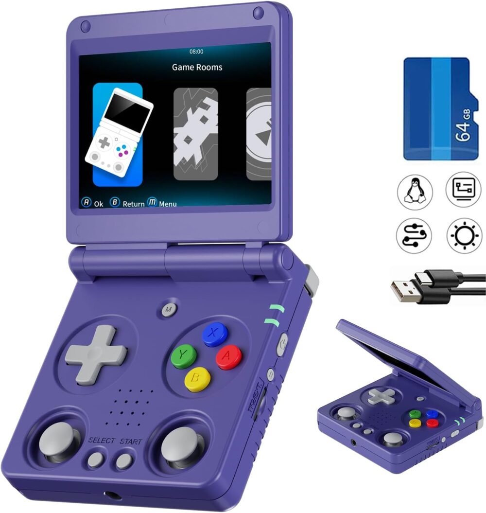 2GB版の入手は困難に？人気の折りたたみ機Anbernic『RG34XX SP』の